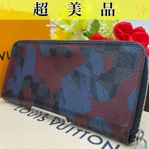 Condition Louis Vuitton Damier Cobalt Camouflage Zippy Vertical From Japan - Picture 1 of 10