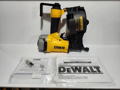 DEWALT Pneumatic 15-Degree Coil Corded Siding Nailer Open Box Model # DW66C-1 - Image 1 of 4