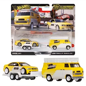 BMW M3 (E46) & HW Rally Hauler Team Transport Legends Hot Wheels Premium 1:6 - Bild 1 von 2