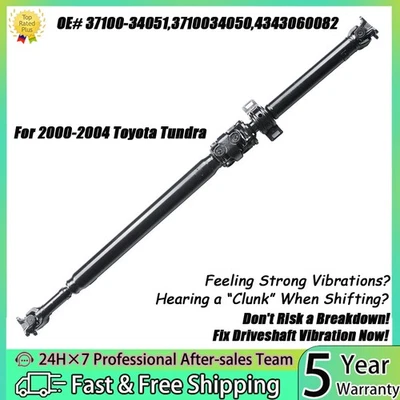 Rear Drive Shaft Assembly Driveshaft For 2000-2004 Toyota Tundra 4.7L 3710034050 Foto 1 de 4