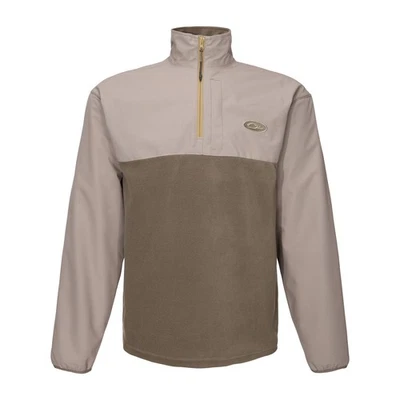 Drake Waterfowl Men's MST Quarter Zip Refuge Eqwader Waterproof Jacket - Options - Image 1 of 4