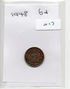 GB - Moneda (C017) George V1 - 1948 - seis peniques - Imagen 1 de 1