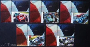 Jersey Stamps: "F1 British World Champions" Part 1 MNH TLC Selv 5v Mint Set 2021 - Picture 1 of 1