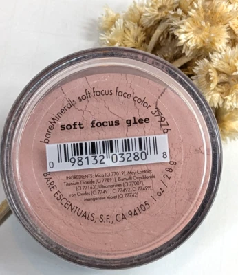 BIG SIZE! .1oz / 2.8g💋BareMinerals Soft Focus Glee Face Color Sifter Unsealed - Image 1 of 4