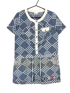 Lacoste Rundhals Kurzärmliges Kleid Damen Größe XL - Picture 1 of 7