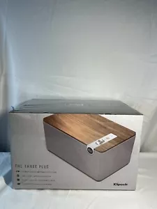 Klipsch The Three Plus Walnut Premium Bluetooth Wireless Speaker System - Picture 1 of 12