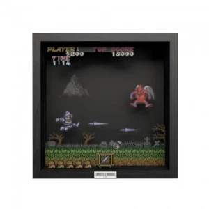 Pixel Frames Ghost N' Goblins: The Red Arremer 3D 9x9 inches Shadow - Picture 1 of 8