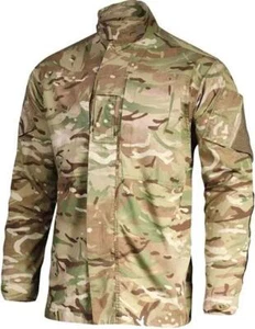 Camisa de Combate del Ejército Británico MTP Camuflada PCS Chaqueta Ligera Excedente Uniforme Cadete - Imagen 1 de 1