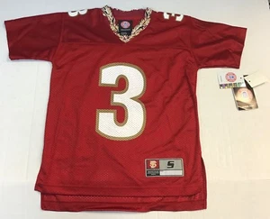 Nike #3 Florida State Seminoles Garnet Replica Football Jersey - Youth - Picture 1 of 2