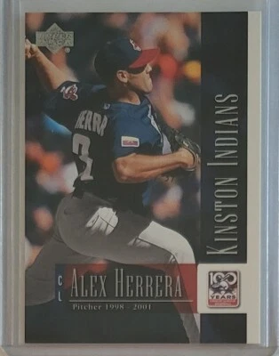 2001 Upper Deck Minors Centennial #24 Alex Herrera Kinston Indians Baseball Card - Image 1 of 2
