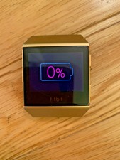 Fitbit Ionic - Smart Watch gold color PEBBLE ONLY  - FOR PARTS