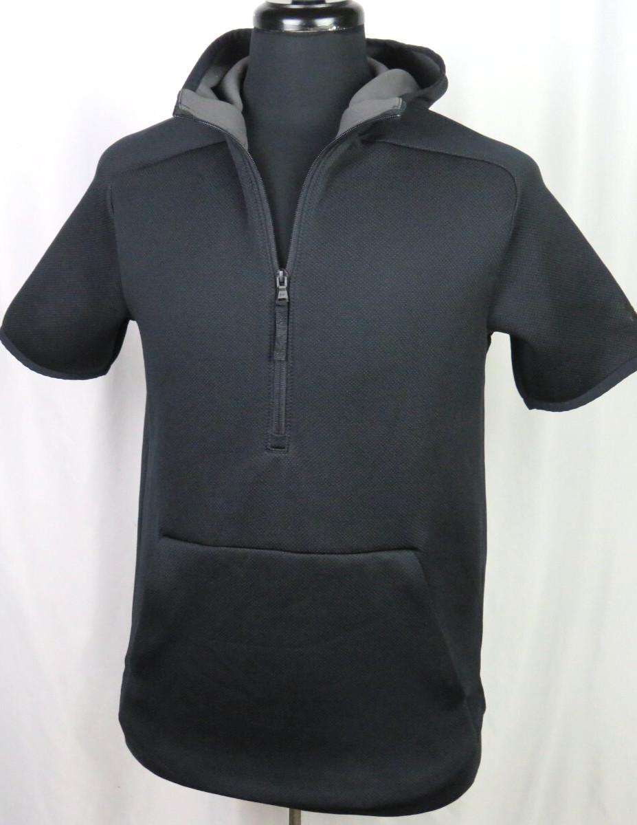 トップス WOLFMAN B.R.S. short sleeve zip hoodie WOLFMAN