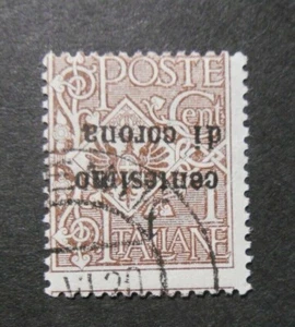  ITALIEN,ITALY 1919 Trient und Triest " F.Italia SVR " 1c auf 1c Variante US ss.1aa - Bild 1 von 1