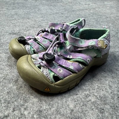 Keen Sandals Toddler Girls 10 Purple Hiking Outdoor Fisherman Newport Waterproof - Image 1 of 4