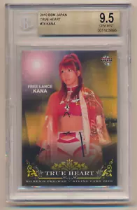 BBM Japón True Heart #74 2010 Kana Asuka WWE NXT BGS 9,5 - Imagen 1 de 2