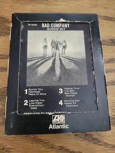 Bad Company-Burnin' Sky-8 Track Tape-Used Rock-Rebuilt Tested - Bild 1 von 3