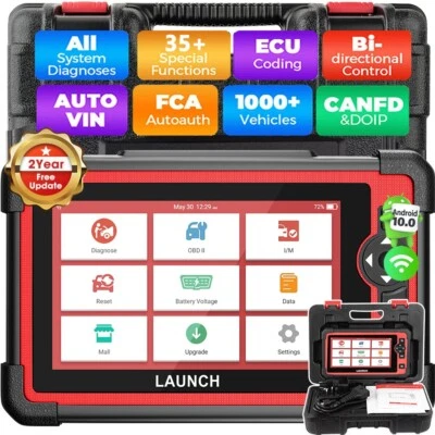 LAUNCH X431 CRP919E PROS ELITE Car OBD2 Scanner Diagnostic Tool ECU Coding Tool - Image 1 of 4