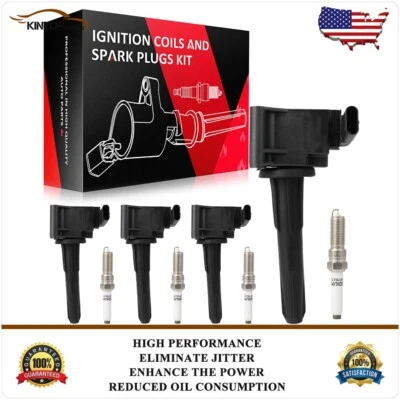 Bobinas de encendido y bujías de iridio para Cadillac XT5 2022-2023 XT6 2022 2,0 L Foto 1 de 4