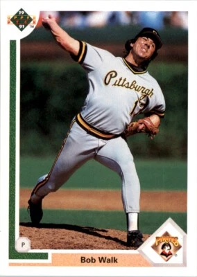 1991 Upper Deck MLB Bob Walk #689 - Image 1 of 2