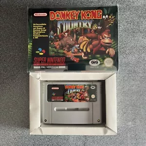 Donkey Kong Country PAL ITA GIG Super Nintendo SNES - Foto 1 di 11