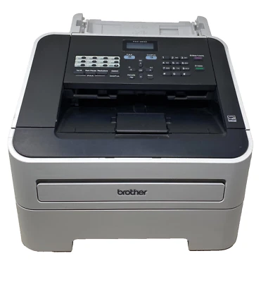 BROTHER FAX-2840 Laser Printer Monochrome Fax A4-A5-A6/324 Pg - Image 1 of 3