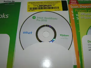 INTUIT QUICKBOOKS PRO 2010 FOR WINDOWS FULL RETAIL US VERSION - Picture 1 of 2