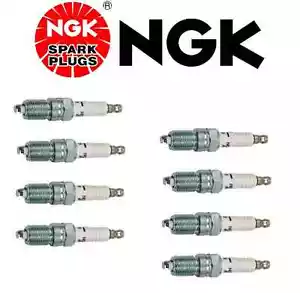 Set of 8 NGK TR55 V-Power Premium Copper Spark Plugs for Ford E-150 Econoline - Picture 1 of 1