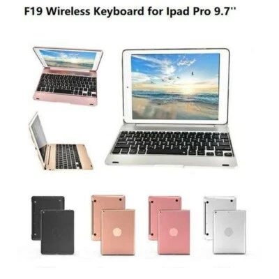 Wireless Blue Keyboard Folio for iPad Pro/Air 2 9.7" (F19/F19B) NEW  - Image 1 of 3