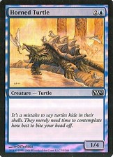 MTG - M10 - Horned Turtle - 2X - Foil - NM