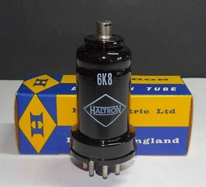 6K8 Haltron, válvula nueva, tube NOS - Picture 1 of 2