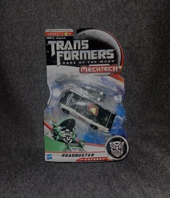 Transformers Dark of the Moon Mechtech Roadbuster Figure 2010 New In Box! Hasbro - Image 1 of 3