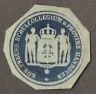 Briefsiegel Preuen Kon Preuss Schulcollegium D Provinz Hannover