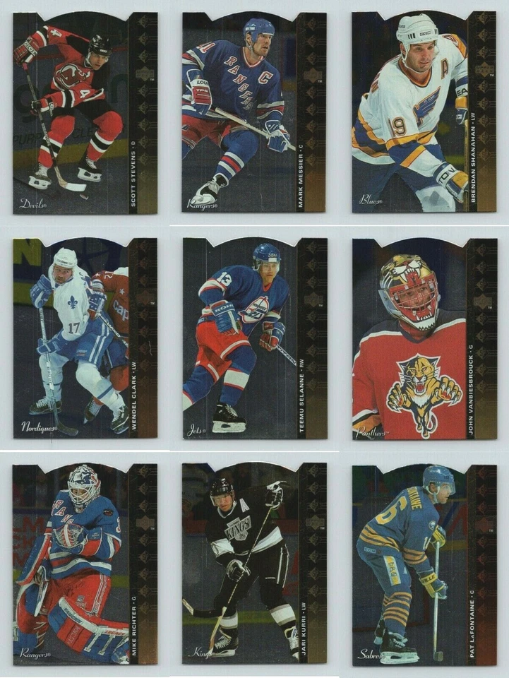 1994-95 UPPER DECK SP INSERTS DIE CUTS  INSERT CARDS - PICK SINGLES - FINISH SET - Image 1 of 1