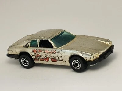 De colección 1977 Hot Wheels Golden Machines Gold Jaguar XJS Hong Kong Foto 1 de 4