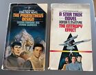2 Vintage Paperback Books Star Trek Novel - The Prometheus Design Entropy Effect
