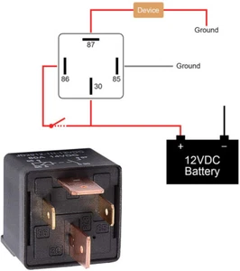 2 Pcs Auto Car Relay DC 12V 80A 4pin Normal Open Relay SPST Switch for Motor US - Picture 1 of 5