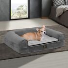 Alopet Pet Calming Bed Memory Foam Dog Orthopedic Sofa Removable Cover Xx Large