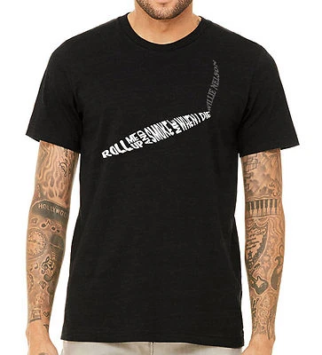 Willie Nelson-Roll Me Up & Smoke Me When I Die (Pot Smoking/Weed/Marijuana) Tee - Image 1 of 2