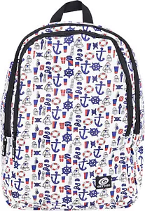 Cute Retro SAILOR 50s Anker Backpack / RUCKSACK Rockabilly TS3682 - Bild 1 von 5