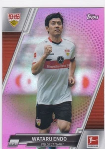 2021-22 Topps Bundesliga Fuchsia Foil #93/125 Wataru Endo #163 - Picture 1 of 1