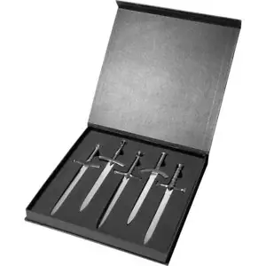 letter opener miniature sword set 5 pieces - Picture 1 of 7