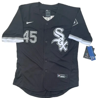 Michael Jordan Chicago White Sox Men Small S 36 New Black RARE Jersey Stitched - Image 1 of 4