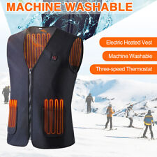 USB Electric Heated Vest Warm Up Jacket With Battery Pack Winter Body Warmer