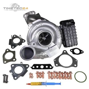Turbolader für Mercedes CLS E M 3.0BlueTEC 252PS OM642 826830-4 + Montagesatz - Bild 1 von 5