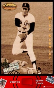 1994 Ted Williams #141 Mike Schmidt Philadelphia Phillies Baseball Card