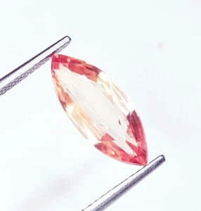 Natural Morganite 3.52 Ct Loose Gemstone Untreated Certified Marquise A+ Quality - Picture 1 of 11