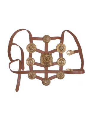 Palerae romana conjunto de recreadores de latón fundido disfraz cinturón romano regalo día de la madre Foto 1 de 3