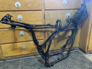 1982 Yamaha YZ 125 Frame Chassis Foot Pegs Dirt Bike Mx 82 Vintage Motorcycle - Picture 1 of 10
