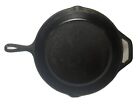 Vintage Lodge 12” Cast Iron Skillet 10SK Dual Spout Made in the USA