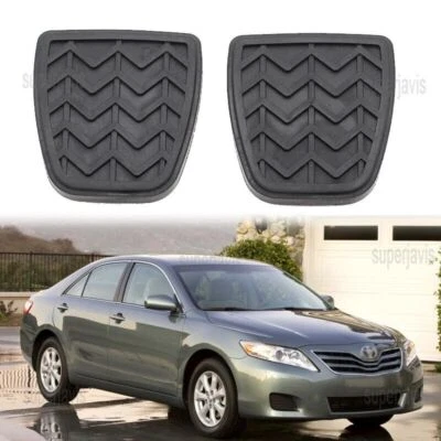 1 par de pastillas de pedal de embrague de freno de repuesto de goma para Toyota Camry 2002-11 Foto 1 de 4